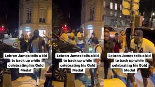 LeBron James takes heat for incident on video