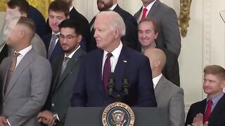 Biden makes up imaginary RBI record for Texans player