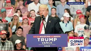 You can tell a lot by a laugh… She’s nuts - Trump's choice Words for Kamala Harris