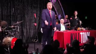 Comedians portray Donald Trump and Joe Biden
