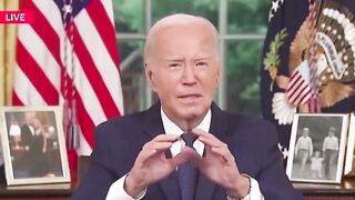 Funny meme video with Donald Trump and Joe Biden