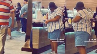 Woman robs Tip Jar and gets busted on video