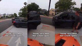 BMW Driver vs Cyclist - Who Ya Go?
