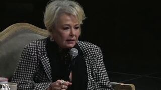 Roseanne Barr goes off the deep end, you'll just have to hear it for yourself