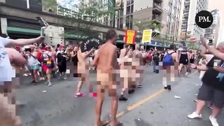 Pride event with undressed adults sparks controversy