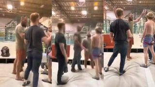 MMA fighter Sean Strickland and brother almost beat up rock climbers