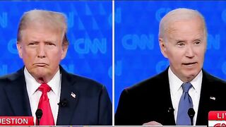 Trump mocks Biden with edited video
