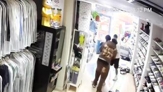 Store workers fight back until police arrived, charged suspect