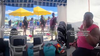 Drama Alert: 'Random Family' invades cabana they didn't pay for