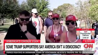 Trump supporters teach CNN a lesson