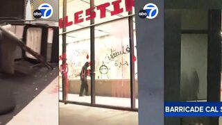Protesters destroyed student services building at Cal State