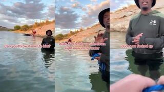 Guy rented jet ski, wrecked it, then tries to act like it ain't his fault