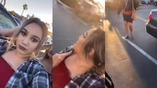 Parking lot Karen gets CRANKED by 2 opps