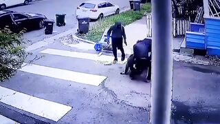 Ice cream man robbed by masked thugs