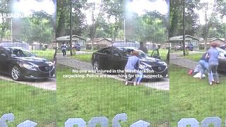 ‘My babies are in the car’: family ambushed in broad daylight