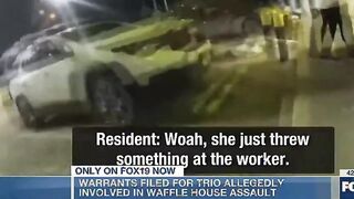 Cops respond to Staff vs Customers incident at Waffle House