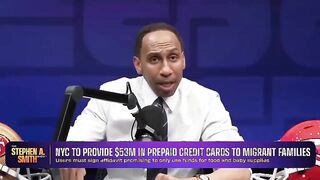 Stephen A Smith freaks after learning about $53 million for illegals