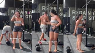 Who's wrong in this gym video?