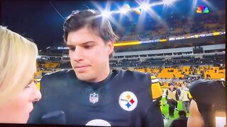 Steelers QB Mason Rudolph gave Glory to God after big win