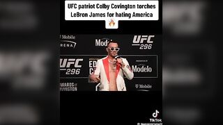 Colby Covington torches LeBron James