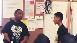 Teacher vs Student fist fight from California