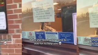 Disrespectful woman can't figure out how the drive up pharmacy works