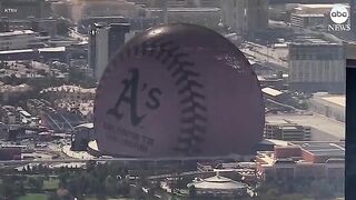 It's official. The Oakland A's are moving out of California
