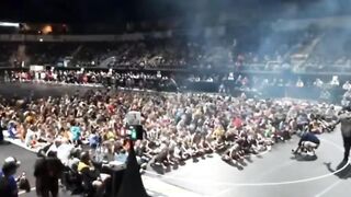 Lets Go Brandon: people at wrestling event started a big chant