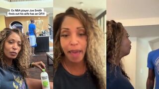 Former NBA player is FURIOUS after learning about his wife's secret