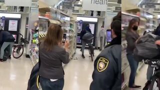 Shoplifter fills bag with merchandise, rides bike out of store in San Fran