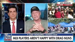'We're watching them gut our nation': Curt Schilling rips woke Democrats and do-nothing Republicans