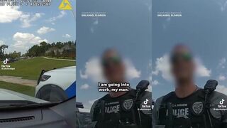 Cop pulls over another cop and here's what happened next