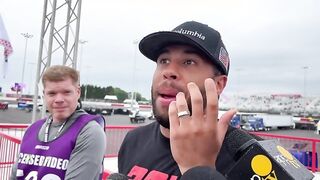 Bubba Wallace responds when asked about dealing with BOOS