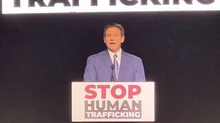 Human Meatball Ron DeSantis talks trash on Trump comment