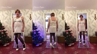 Older guy totally SLAYS in new women's clothes outfit