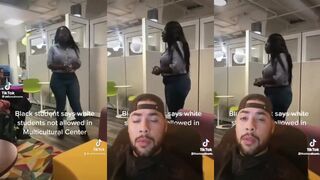 Woman says white students shouldn't be in multicultural center