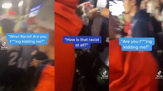 People chanting FJB get confronted at baseball game