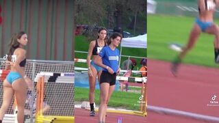 College Track Star nails the triple jump in outdoor event