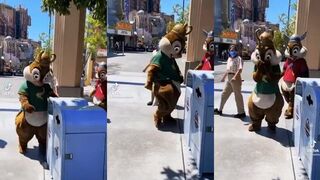 Mascot kicks the can, no seriously, it just happened