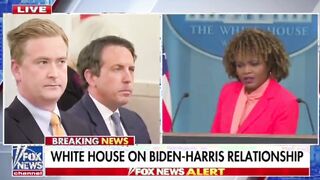 KJP didn't "understand" Peter Doocy's question