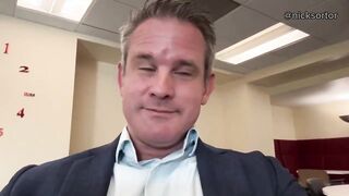 Kinzinger looks like he's going to CRY