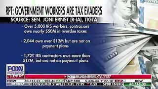 Wait until you see how many federal employees owe back-taxes
