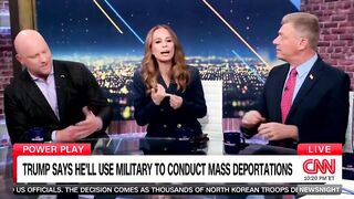 Lady on CNN freaks out over Trump's plan to get rid of criminals