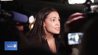 AOC responds to Mike Johnson's bathroom policy