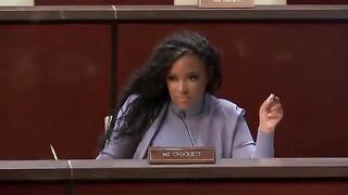Jasmine Crockett performs political theater meltdown