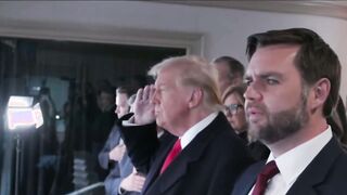 Trump was at the ARMY / NAVY game, here's the National Anthem