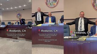 Redlands, CA council member Eddie Tejeda mocks citizens: 'You’re low, you’re low people'