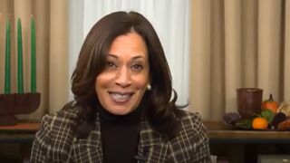 Kamala mocked for Kwanzaa video